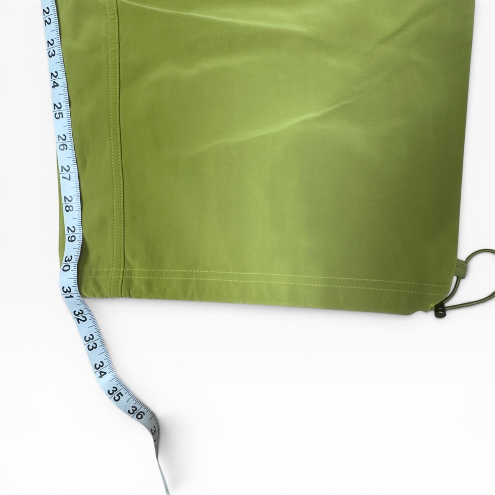Free People FP Movement Paradox Pants M Green Slouchy Cargo Utility Bungee Hem - Picture 8 of 13